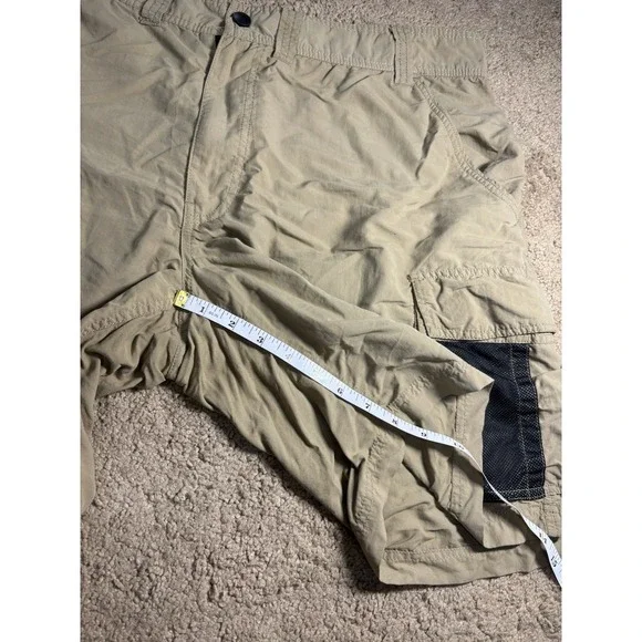 The Foundry Quick Dri Shorts Men 44x44 Brown Cargo Pockets Lightweight Utility - Picture 6 of 7